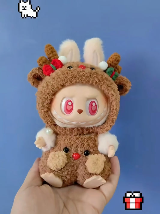 Labubu  | Christmas Reindeer | Doll Clothes